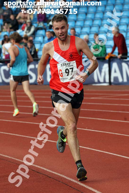 Senior mens 6 stage relay, Northern Senior 6 and 4 and Junior Stage Road Relays, SportsCity, Manchester. Photo:  David T. Hewitson/Sports for All Pics